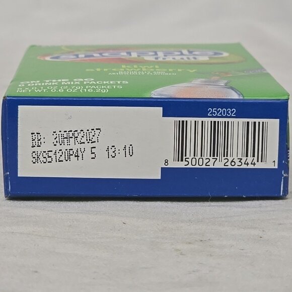 6 PACK 36 COUNT Snapple Kiwi Strawberry Zero Sugar Drink Mix Singles to Go 0.6oz - Picture 6 of 6